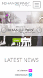 Mobile Screenshot of change-pain.co.uk